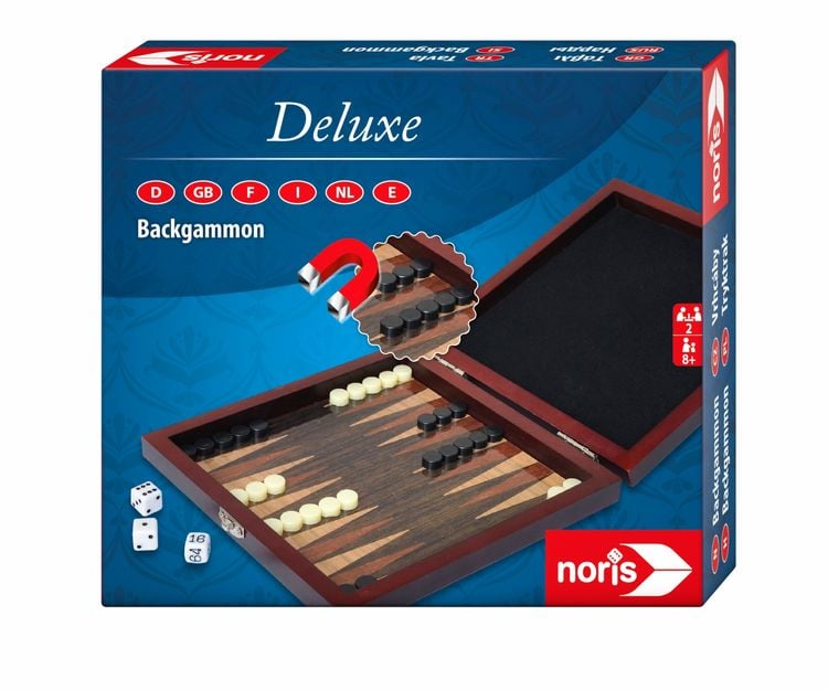 Produktbild: Deluxe Reisespiel Backgammon