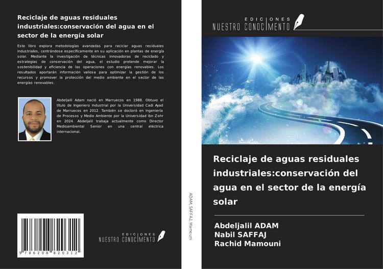 Produktbild: Reciclaje de aguas residuales industriales:conservaci&oacute;n del agua en el sector de la energ&iacute;a solar
