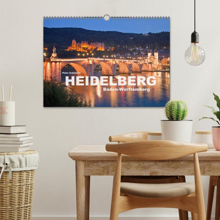 Produktbild: Heidelberg - Baden-W&uuml;rttemberg (Wandkalender 2026 DIN A3 quer), CALVENDO Monatskalender