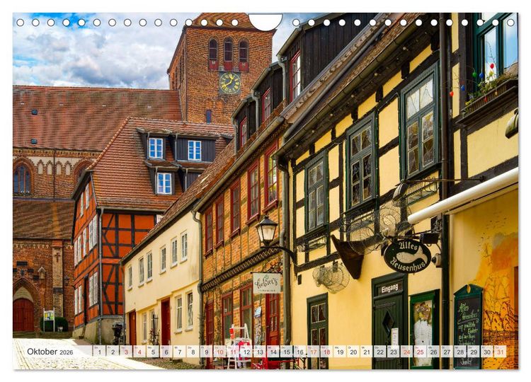 Produktbild: Waren M&uuml;ritz Impressionen (Wandkalender 2026 DIN A4 quer), CALVENDO Monatskalender