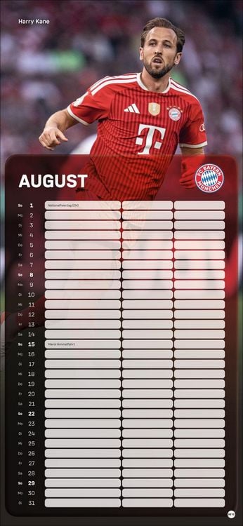 Produktbild: FC Bayern M&uuml;nchen Fanplaner 2027