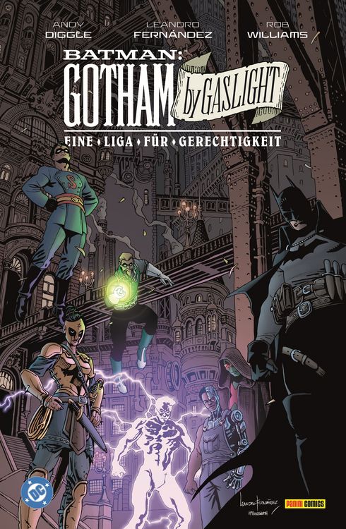 Produktbild: Batman: Gotham by Gaslight - Eine Liga f&uuml;r Gerechtigkeit