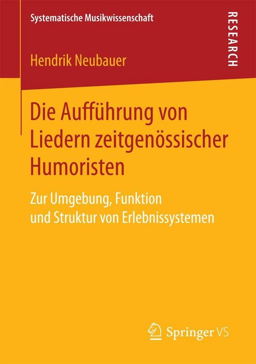 Produktbild: Die Auff&uuml;hrung von Liedern zeitgen&ouml;ssischer Humoristen
