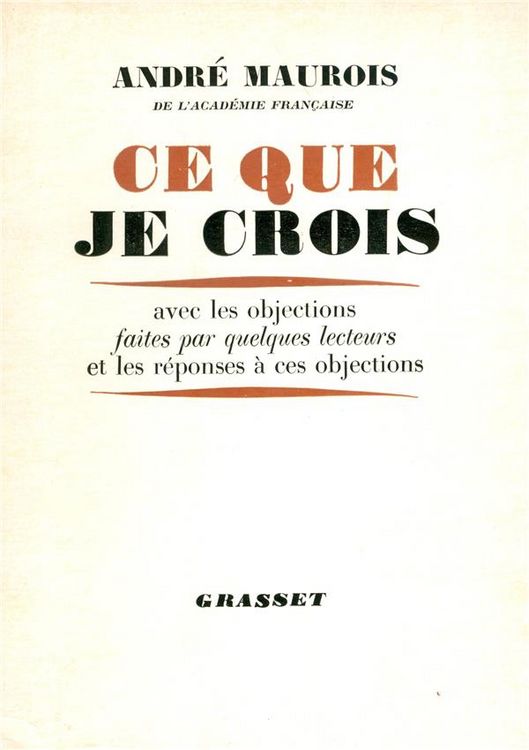 Produktbild: Ce que je crois
