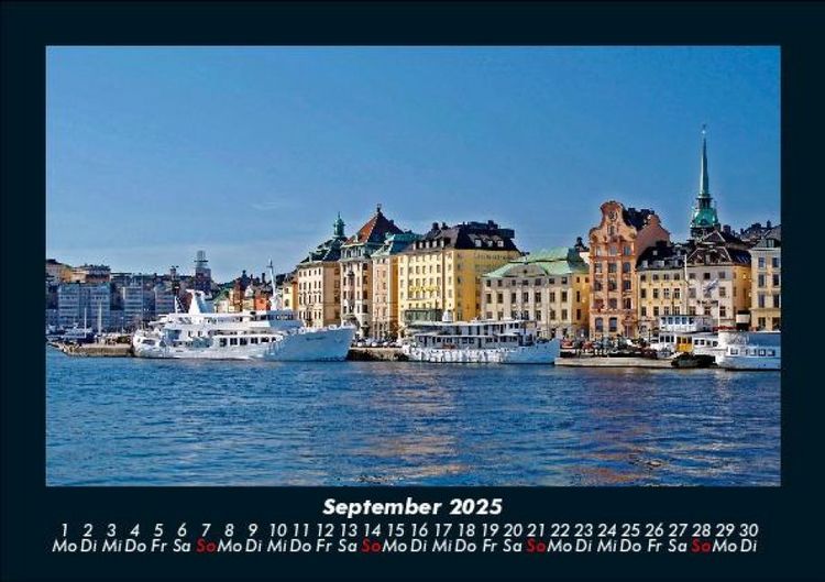 Produktbild: Boote 2025 Fotokalender DIN A5