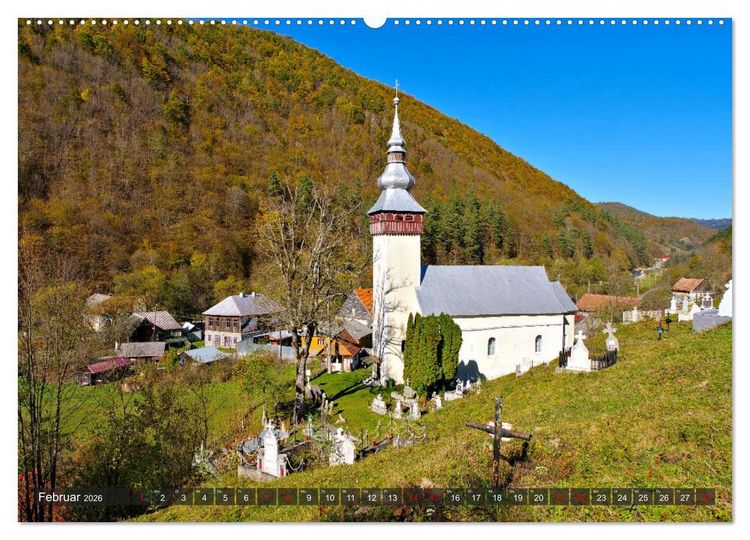Produktbild: TransApuseni - Sch&ouml;nste Panoramastra&szlig;e in Siebenb&uuml;rgen (Wandkalender 2026 DIN A2 quer), CALVENDO Monatskalender