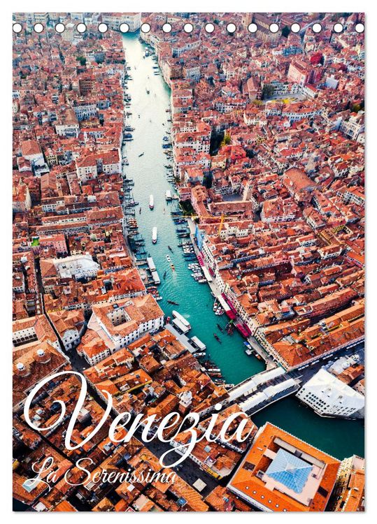 Produktbild: Venezia - La Serenissima repubblica (Tischkalender 2026 DIN A5 hoch), CALVENDO Monatskalender