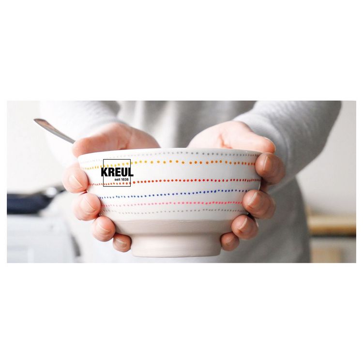 Produktbild: KREUL Glass & Porcelain Pen Chalky medium 5er Set