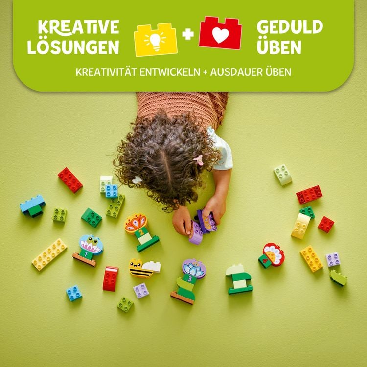 Produktbild: LEGO DUPLO Town Kreativer Blumengarten, Lernspielzeug ab 2 Jahren 10444
