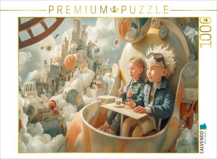Produktbild: CALVENDO Puzzle Werke der Fantasie | 1000 Teile Lege-Gr&ouml;&szlig;e 64x48cm Foto-Puzzle f&uuml;r gl&uuml;ckliche Stunden
