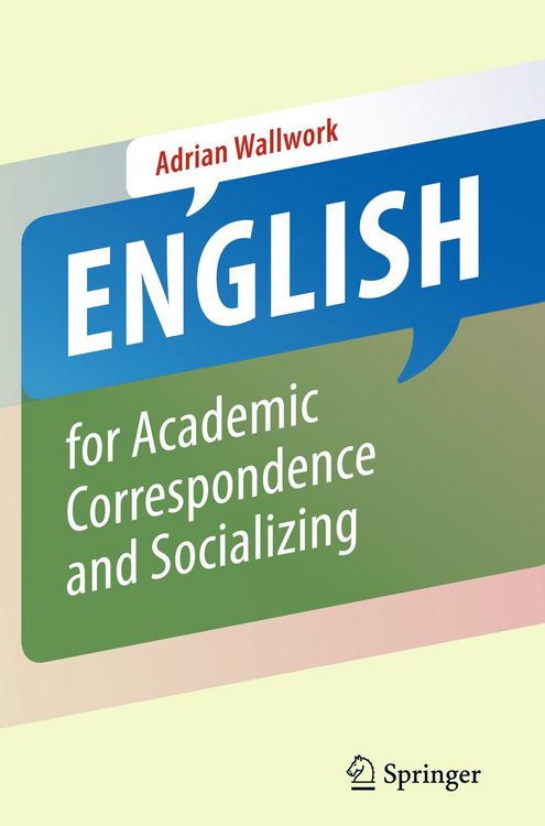 Produktbild: English for Academic Correspondence and Socializing