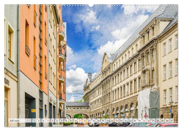 Produktbild: Plauen Impressionen (Wandkalender 2026 DIN A2 quer), CALVENDO Monatskalender