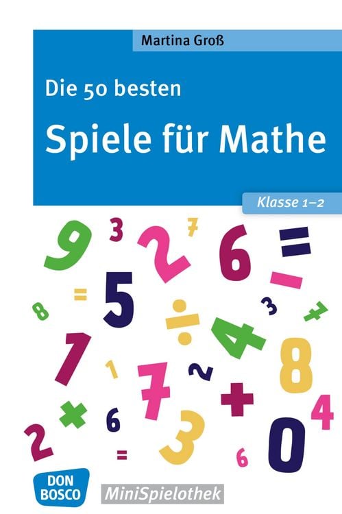 Produktbild: Die 50 besten Spiele f&uuml;r Mathe. Klasse 1-2 - eBook