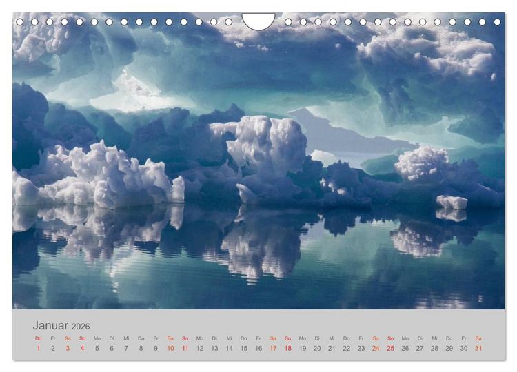 Produktbild: Spitzbergen 80&deg; Nord (Wandkalender 2026 DIN A4 quer), CALVENDO Monatskalender