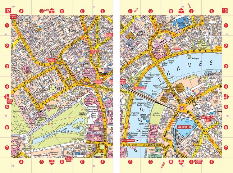 Produktbild: London A-Z Street Atlas