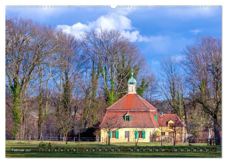 Produktbild: Moritzburg mit Schlossansichten (Wandkalender 2027 DIN A2 quer), CALVENDO Monatskalender