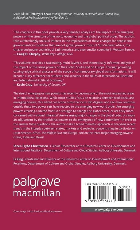 Produktbild: Emerging Powers, Emerging Markets, Emerging Societies