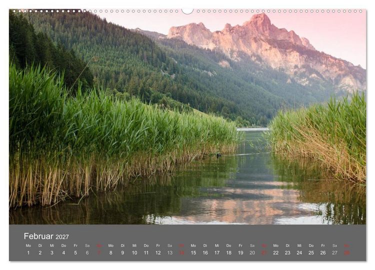 Produktbild: Tannheimer Tal (Wandkalender 2027 DIN A2 quer), CALVENDO Monatskalender