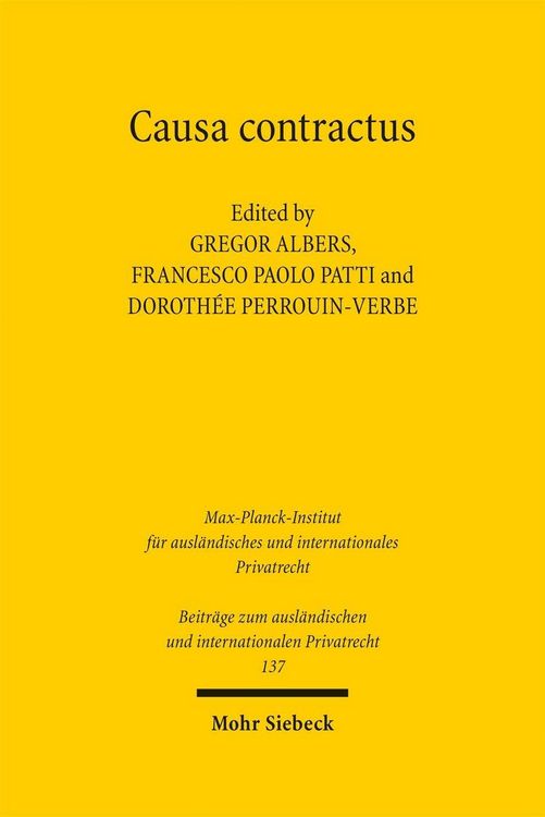Produktbild: Causa contractus