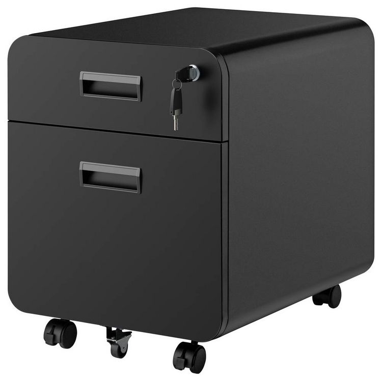 Produktbild: SpeaKa Professional Rollcontainer SP-MFC-001 Schwarz (matt) (B x H x T) 394 x 500 x 497 mm 1 St. SP-13497416