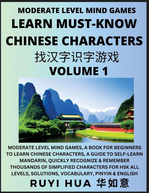 Produktbild: Chinese Character Recognizing Puzzle Game Activities (Volume 1)