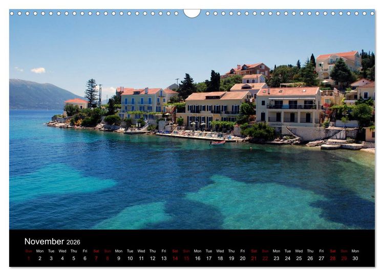 Produktbild: Kefalonia - Dreams of Greece (Wall Calendar 2026 DIN A3 landscape), CALVENDO 12 Month Wall Calendar