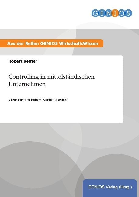 Produktbild: Controlling in mittelst&auml;ndischen Unternehmen