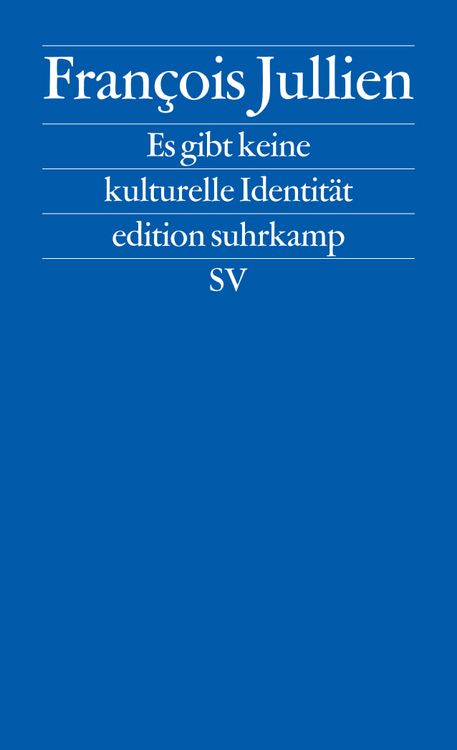 Produktbild: Es gibt keine kulturelle Identit&auml;t