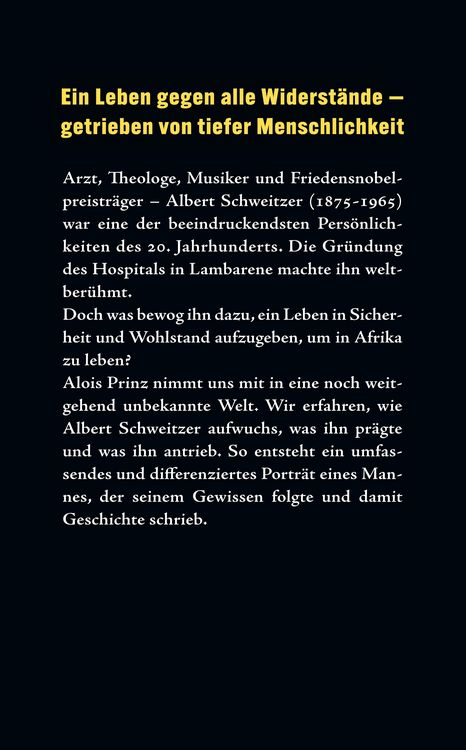 Produktbild: Albert Schweitzer &ndash; Radikal menschlich