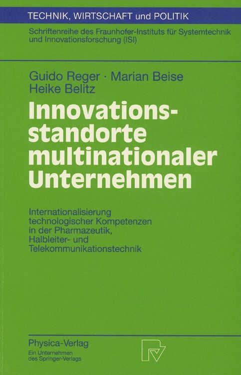 Produktbild: Innovationsstandorte multinationaler Unternehmen