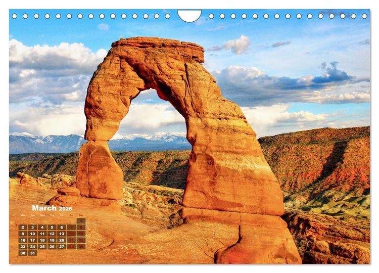 Produktbild: Arches Road Trip (Wall Calendar 2026 DIN A4 landscape), CALVENDO 12 Month Wall Calendar