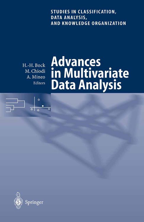 Produktbild: Advances in Multivariate Data Analysis