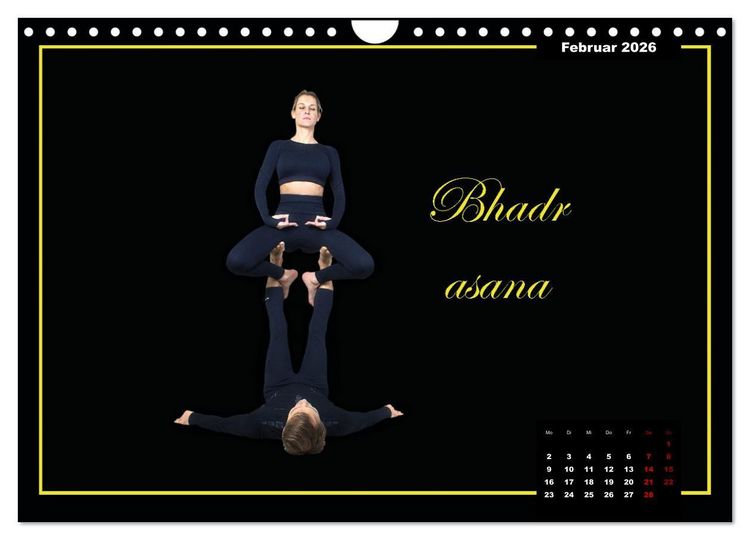 Produktbild: Yoga - Asana (Wandkalender 2026 DIN A4 quer), CALVENDO Monatskalender