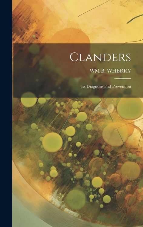Produktbild: Clanders: Its Diagnosis and Prevention