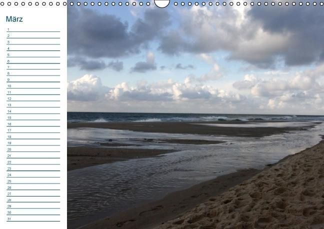Produktbild: Sylt - Best&auml;ndige Sehnsucht (Wandkalender immerw&auml;hrend DIN A3 quer)