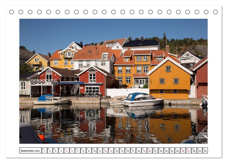 Produktbild: S&uuml;d - Norwegen (Tischkalender 2026 DIN A5 quer), CALVENDO Monatskalender
