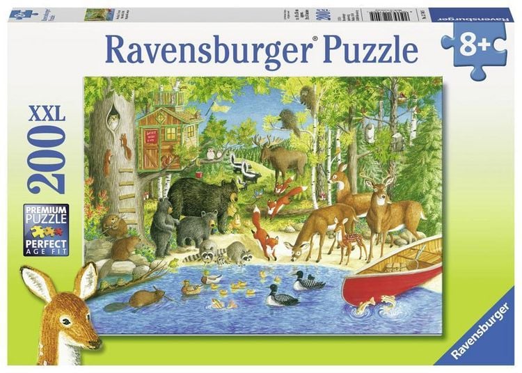 Bild vom Artikel Puzzle Ravensburger Woodland Friends 200 Teile vom Autor Ravensburger