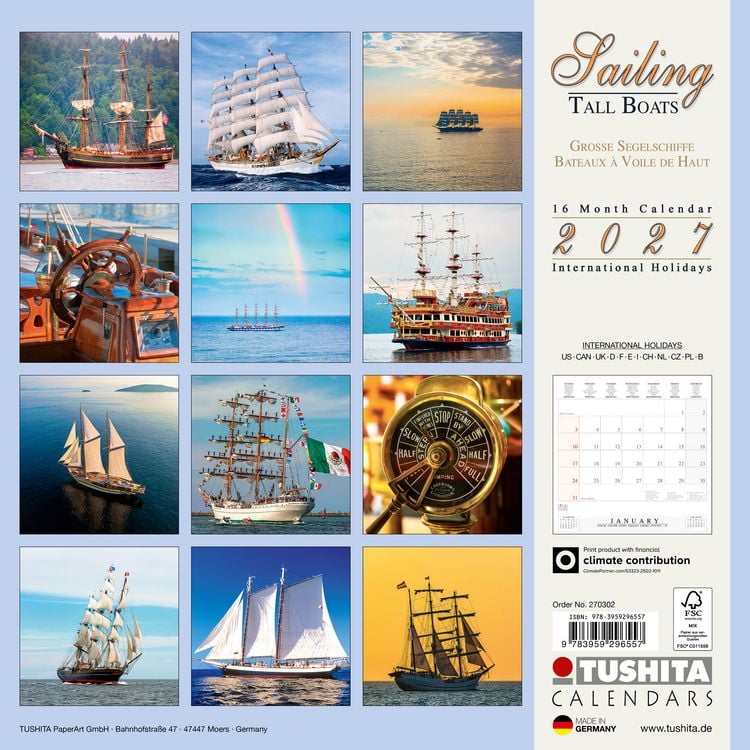 Produktbild: Sailing Tall Boats 2027