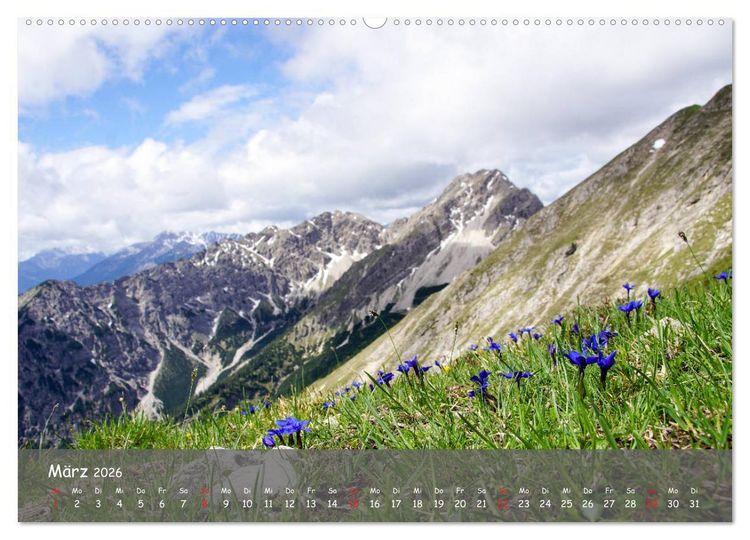 Produktbild: Ammergauer Alpen (hochwertiger Premium Wandkalender 2026 DIN A2 quer), Kunstdruck in Hochglanz