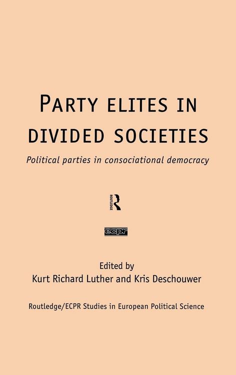 Produktbild: Party Elites in Divided Societies