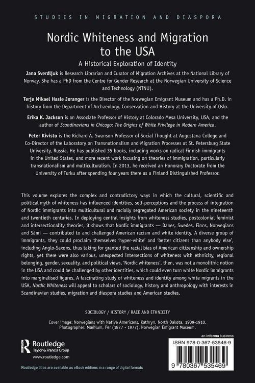 Produktbild: Nordic Whiteness and Migration to the USA