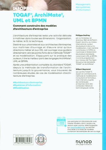 Produktbild: Togaf, Archimate, UML et BPMN