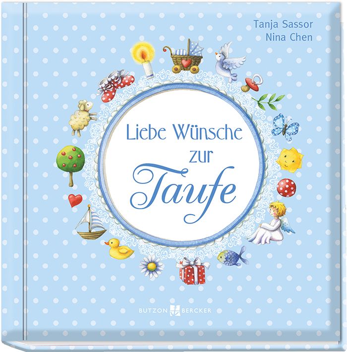 Produktbild: Liebe W&uuml;nsche zur Taufe (blau)