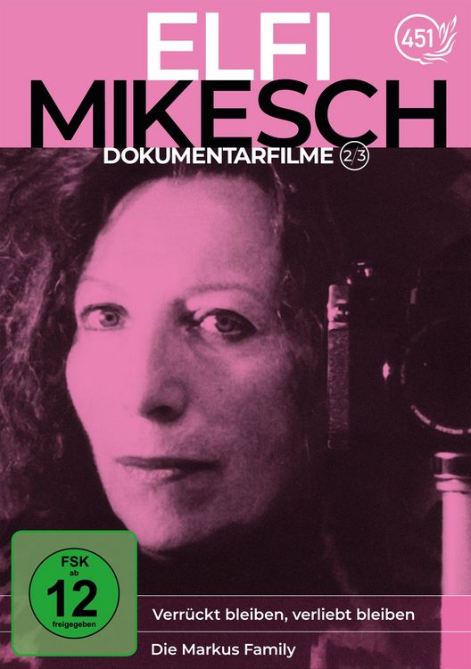 Produktbild: Elfi Mikesch: Dokumentarfilme Vol. 2 (2 Filme auf 1 DVD) Verr&uuml;ckt bleiben, verliebt bleiben / Die Markus Family