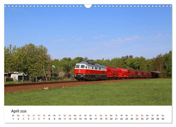 Produktbild: Eisenbahnen in Ostsachsen 2026 (Wandkalender 2026 DIN A3 quer), CALVENDO Monatskalender