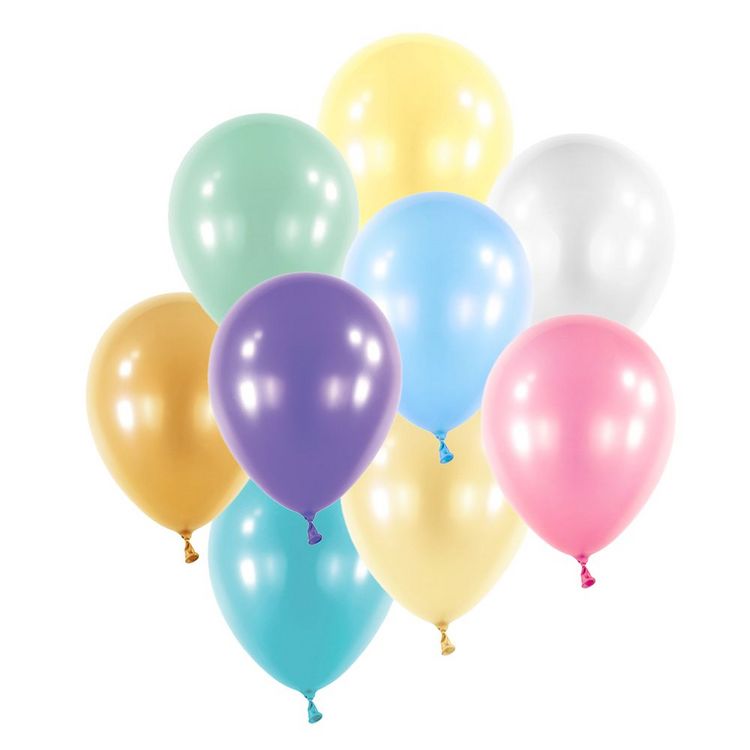 Produktbild: Luftballons Pearl bunt &Oslash;27,5cm 50 St&uuml;ck