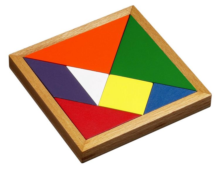 Produktbild: Tangram 10x10x1cm
