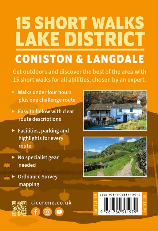 Produktbild: Short Walks Lake District &ndash; Coniston and Langdale