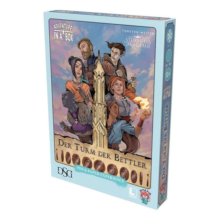 Produktbild: Adventure in a Box Sturmfels Akademie - Der Turm der Bettler DE