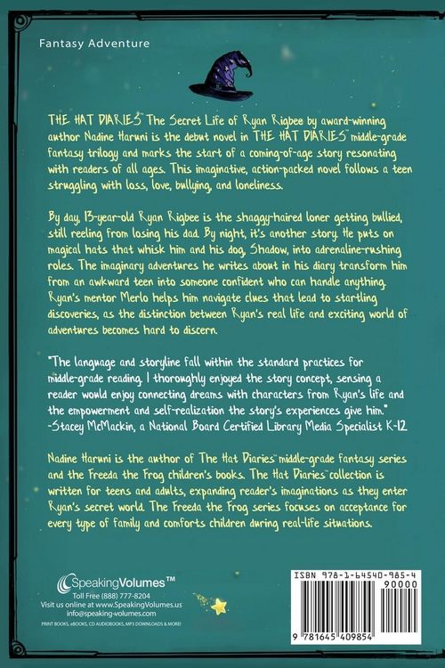 Produktbild: THE HAT DIARIES(TM) The Secret Life of Ryan Rigbee